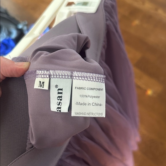 Amazon Women's A-Line Purple Tulle Skirt - Picture 3 of 4